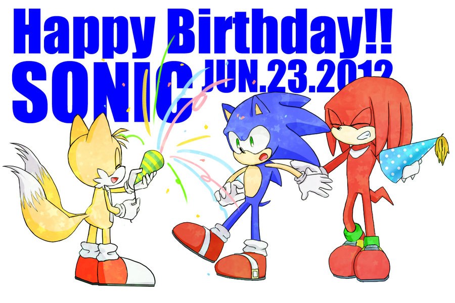 Sonic 2012. 1 Юбилей Соника.
